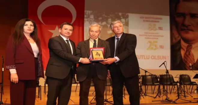 Köy Enstitüleri’nin 86. yılında aydınlanma onur ödülü sahibini buldu