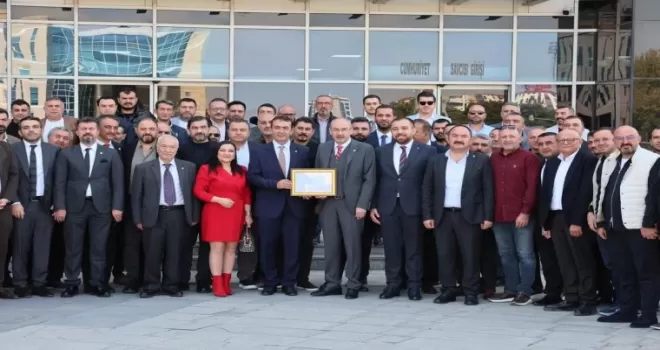 KTO Başkanı Ömer Gülsoy mazbatasını aldı