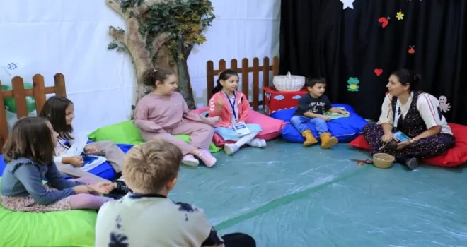 Küçük okurlar Kocaeli’de büyük eğlence