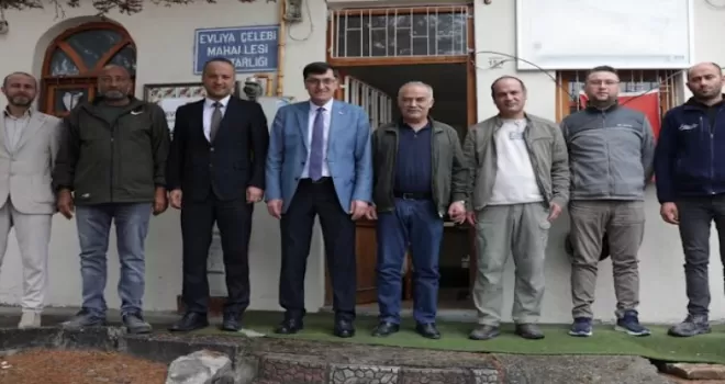 Kütahya’da Başkan Kahveci’den Evliya Çelebi Mahallesi’ne ziyaret