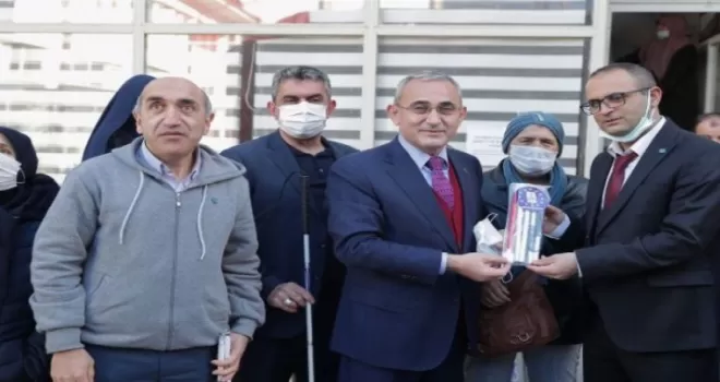 Kütahya'da Görme Engelli Dernekleri ziyaret edildi 