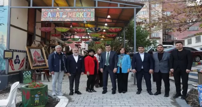 Kütahya’da Sanat Sokağı açıldı