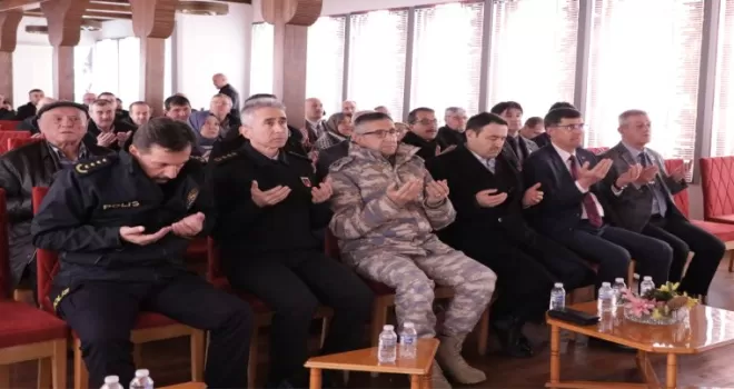 Kütahya’da şehitler ve gaziler için dua