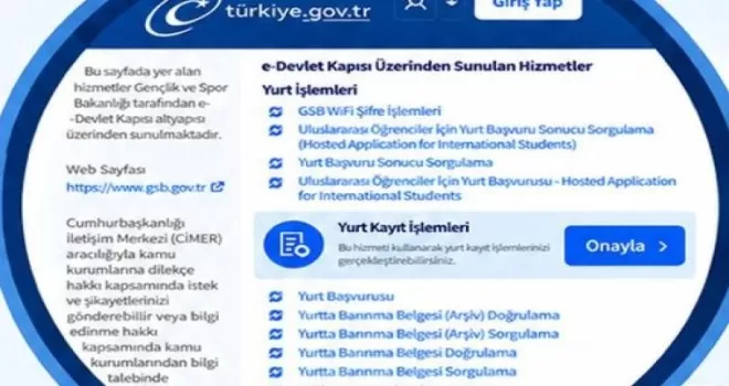 KYK’dan öğrencilere taahhütname uyarısı