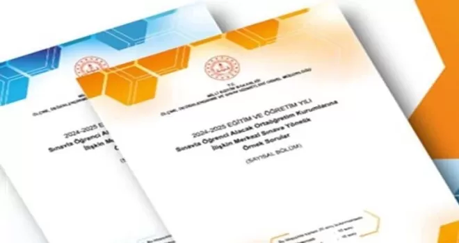 LGS için yeni örnek sorular yayımlandı
