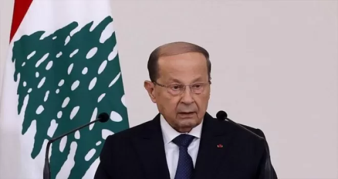 Lübnan Cumhurbaşkanı Mişel Avn: ABD'nin Golan kararı Lübnan'ı da tehdit ediyor
