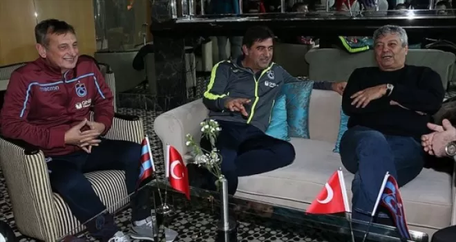 Lucescu'dan Trabzonspor kampına ziyaret