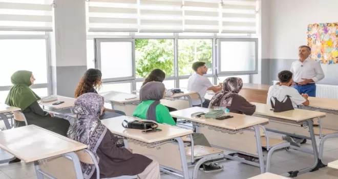 Malatya’da o merkez öğrencilerin gelecek umudu