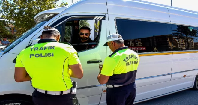Malatya’da öğrenci servislerine sıkı denetim