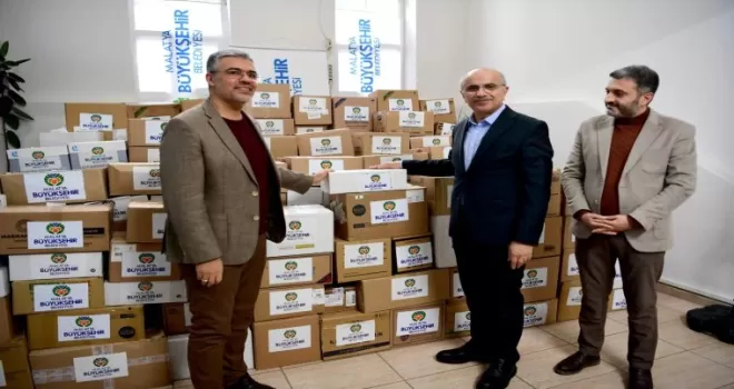 Malatya’dan Suriye’ye ilaç yardımı