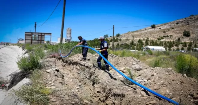 Malatya MASKİ’den Hekimhan’a yeni hat