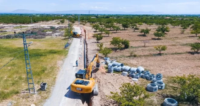 Malatya Tepeköy’e 8 bin metrelik kanalizasyon hattı