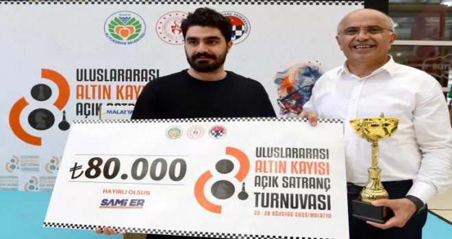 Malatya Uluslararası Altın Kayısı’da ’şah-mat’çılar ödüllendirildi