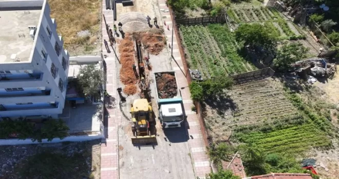 Manisa Ahmet Bedevi’de altyapı sorunu çözülüyor