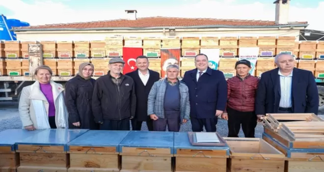 Manisa Büyükşehir’den arıcılara güçlü destek