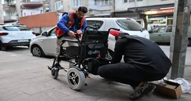 Manisa Büyükşehir’den engelli bireylere medikal destek