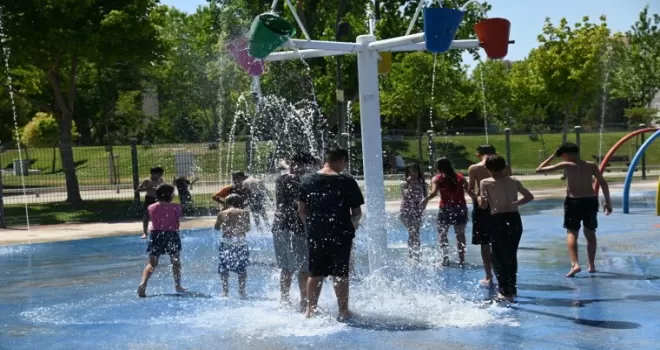 Manisa Büyükşehir’den ’Fresh Park’ serinliği