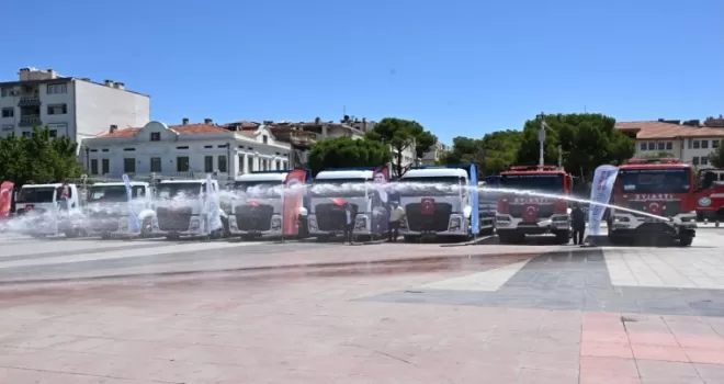 Manisa Büyükşehir’in araç filosuna 350 milyon TL’lik güç takviyesi