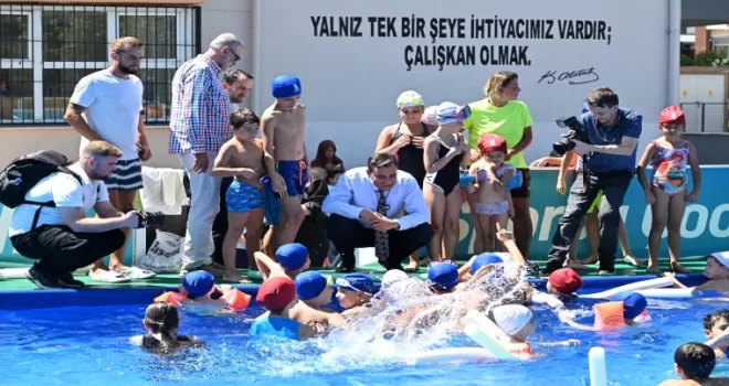 Manisa’da çocukların tatili renkli geçiyor