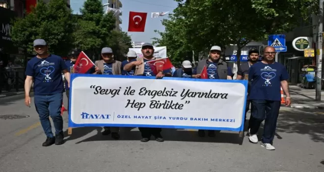 Manisa’da ’engelsiz’ yürüyüş