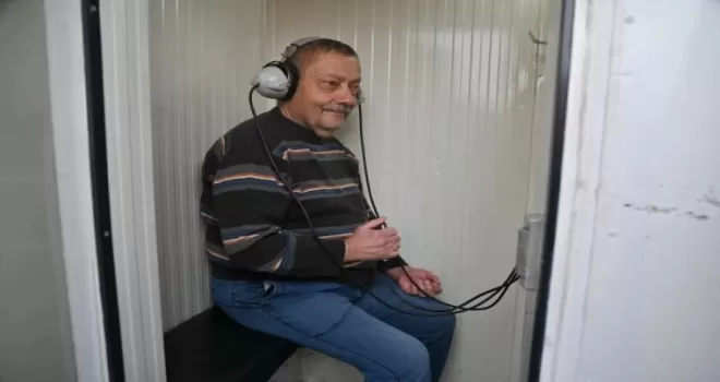 Manisa’da huzurevi sakinlerine işitme testi hizmeti