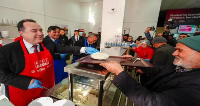 Manisa’da Kent Lokantası, Halk Mandıra ve Halk Ekmek hizmete açıldı