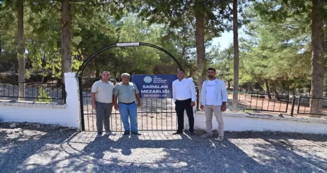 Manisa’da mezarlıklar güvenli hale getiriliyor