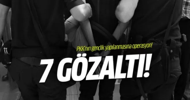 Manisa'da PKK operasyonu: 7 gözaltı