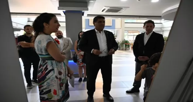 Manisa’da plastik atıklar sanata dönüştü