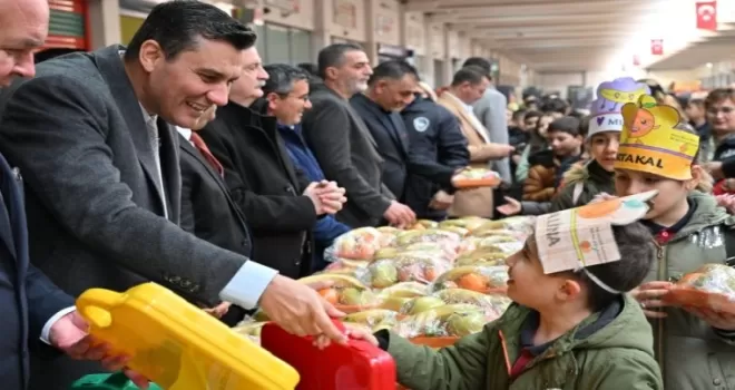 Manisa’da ’Yerli Malı’ halde kutlandı