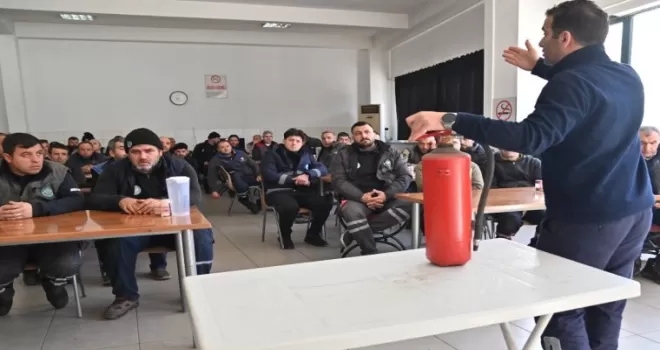 Manisa İtfaiyesi’nden üç ayda 62 bin 451 kişiye yangın eğitimi