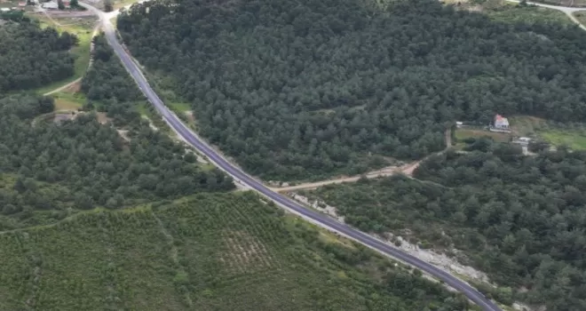 Manisa kırsalı sıcak asfaltla buluşturuyor