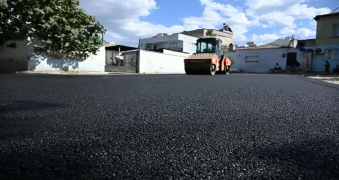 Manisa Salihli’de Çiçek Caddesi yenileniyor