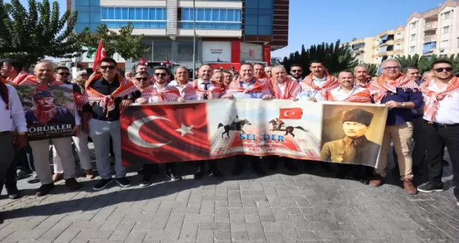 Manisa Salihli’de yaşayan Selendililerden keşkek ve ciritli buluşma