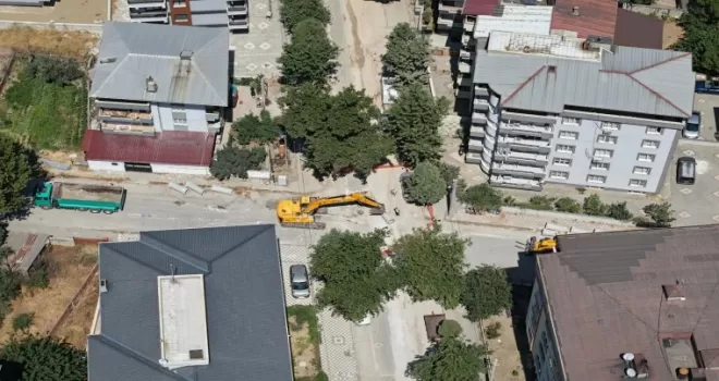 Manisa Soma’ya bin 200 metrelik yağmursuyu hattı