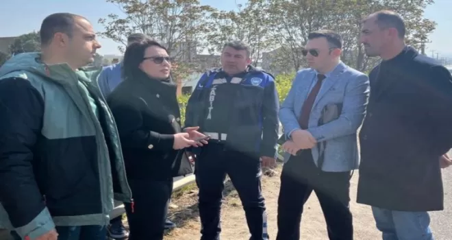 Manisa Turgutlu’da yola dökülen atık için yasal süreç başlatıldı