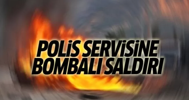 Mardin'de polis aracına bombalı saldırı