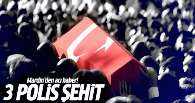 Mardin'de zırhlı araca saldırı: 3 şehit