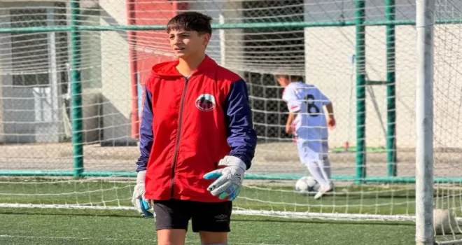 Mardinli genç kaleci milli takım seçmelerinde