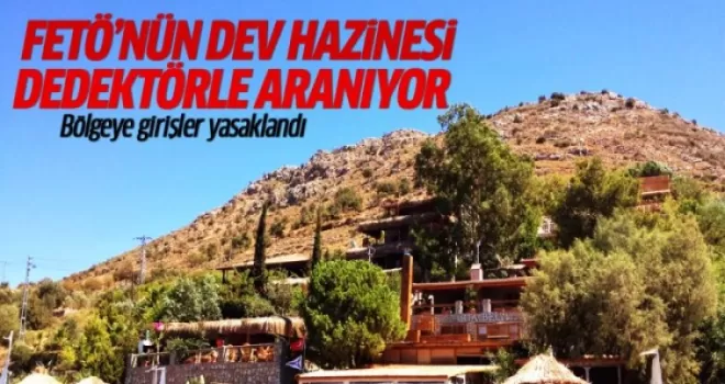 Marmaris'te FETÖ'nün hazinesi aranıyor