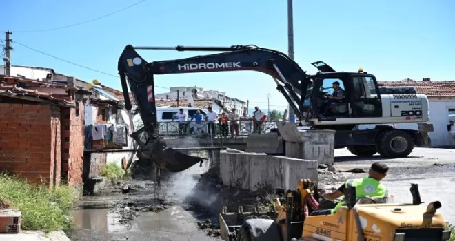 MASKİ’den Hacıishak’ta dere temizliği seferberliği