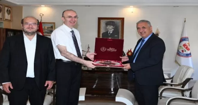MASKİ’den Kaymakamlara hayırlı olsun ziyareti
