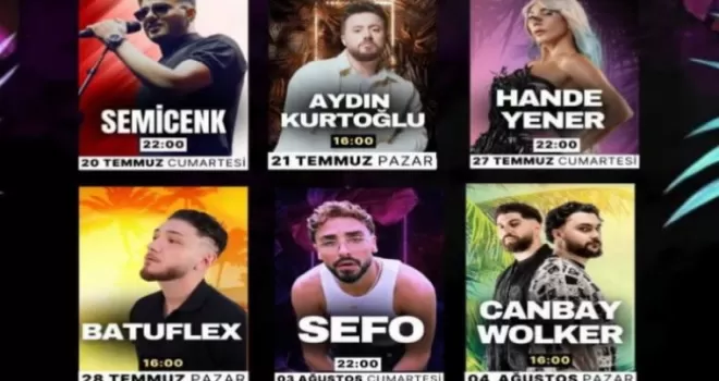 Mawish Beach&amp;Disco sezonu konserler ile açıyor!