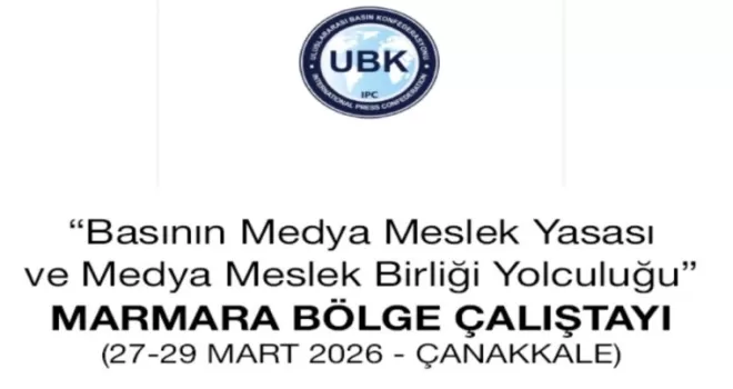 Medya Meslek Yasası İçin Marmara Bölge Çalıştayı Çanakkale’de yapılacak