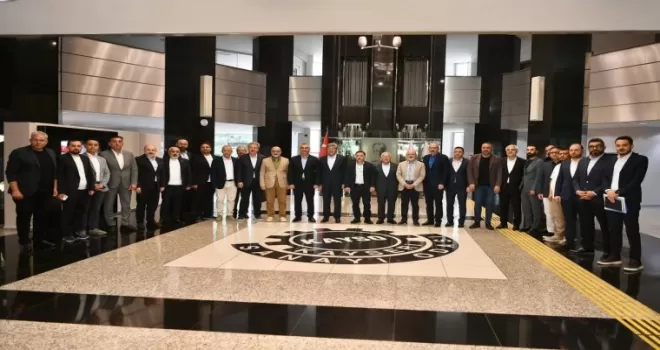 Memduh Büyükkılıç KAYSO toplantısına katıldı