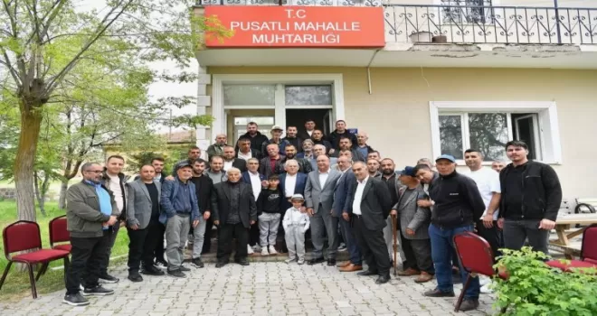 Memduh Büyükkılıç’tan Develi mesaisi