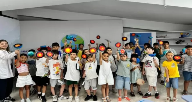 Mercan’da bilim dolu yaz tatili
