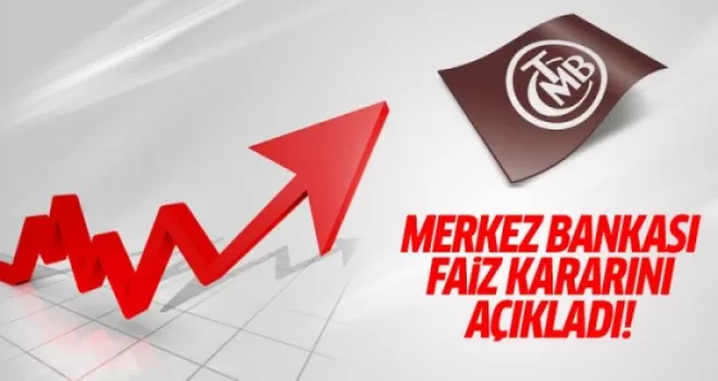 Merkez Bankası faiz kararını açıkladı!