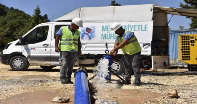 Mersin Büyükşehir’den kesintisiz altyapı yatırımları