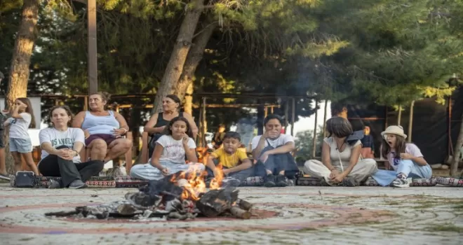 Mersin’de anne ve çocuklar doğayla buluştu